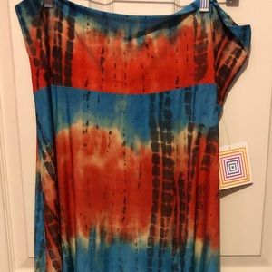 NWT LuLaRoe Maxi Skirt in 2XL